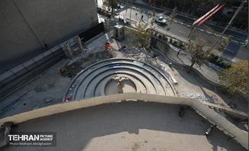 اینجا کارگاهه؛ محوطه سازی حریم تئاتر شهر 49