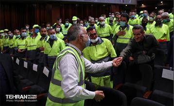 مراسم تجلیل از کارگران نمونه شهرداری تهران 6