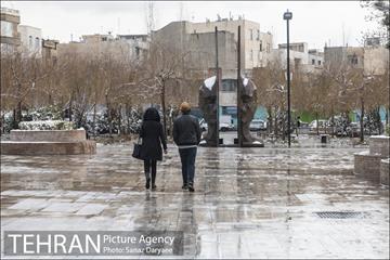 روز برفی در باغ موزه قصر‎ 19
