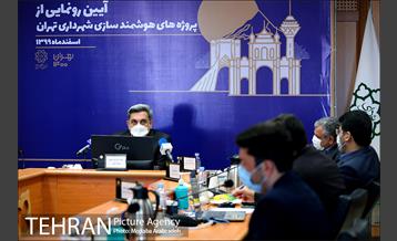 آیین رونمایی از پروژه‌های هوشمند شهرداری تهران 20