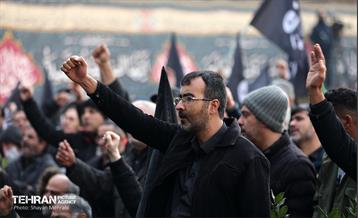عزاداری شهادت حضرت فاطمه(س) در میدان هفت تیر 24