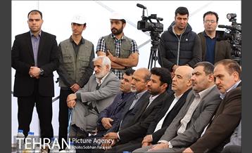 مراسم بهره برداری از پروژه زیر گذر جوادیه 13