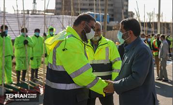 مانور سراسری برف روبی در منطقه 1 تهران 13