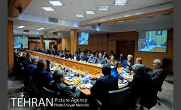 نشست شورای معاونین، مشاورین و شهرداران با حضور پیروز حناچی سرپرست شهرداری تهران 33