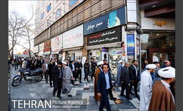 مراسم احیای درختان خیابان ولیعصر (عج) 2