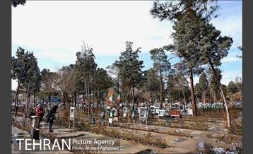 آیین غبارروبی از مزار شهدای انقلاب اسلامی 15