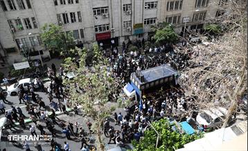 مراسم تشییع پیکر آیت‌الله فاطمی‌نیا 12