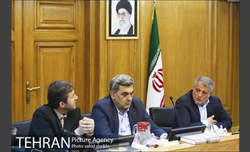 نشست شهردار تهران با معاون عمران و توسعه امور شهری 9