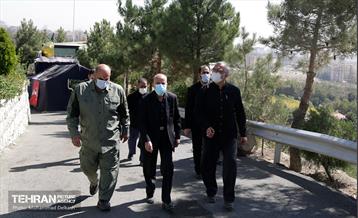 بازدید شهردار تهران از کمربند سبز تهران 12