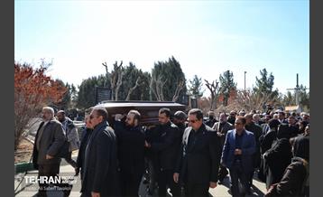خاکسپاری سفیر سابق فلسطین در بهشت زهرا 30