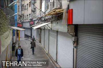 تعطیلی کسبه بازار تجریش 3