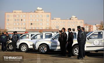 مانور برف روبی شهرداری منطقه 20