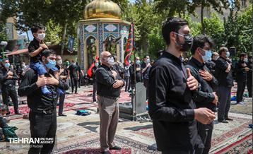 مراسم عزاداری عاشورای حسینی در امامزادگان سیدجعفر(ع) و حمیده خاتون(س) 41