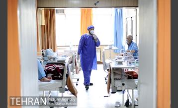 بخش بیماران کرونایی بیمارستان بوعلی 32