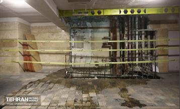 آتش‌سوزی در بیمارستان گاندی تهران 3