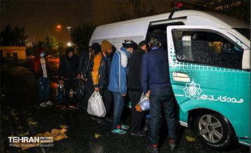 طرح ساماندهی بی خانمان ها و گرمخانه ها 22