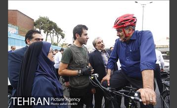 پویش سه شنبه های بدون خودرو با حضور معلولین 3