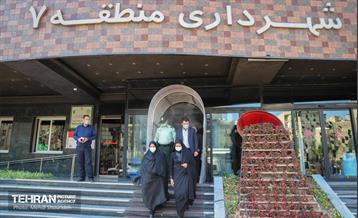 بازدید میدانی نرجس سلیمانی از منطقه 7