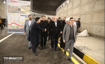افتتاح زیرگذر بزرگراه شهید متوسلیان - باغستان 4