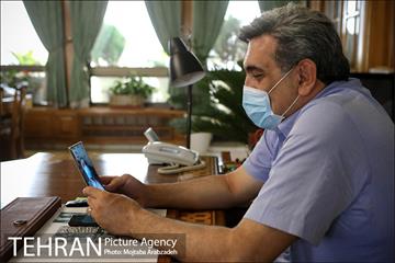تماس تصویری شهردار تهران به مناسبت روز خبرنگار 10