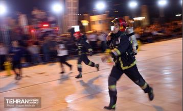 مسابقات چالش تخصصی آتش‌نشانان 41