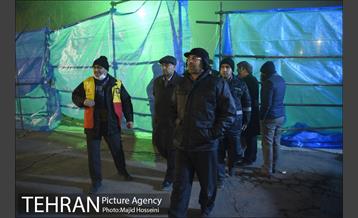 امداد رسانی شبانه در حادثه پلاسکو 25