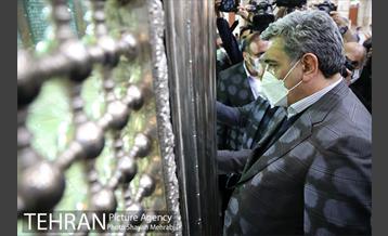 تجدید میثاق شهردار تهران و مدیران شهری با بنیانگذار انقلاب اسلامی 48