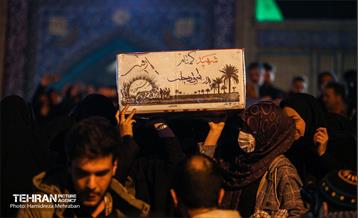 مراسم وداع با پیکرهای مطهر ۱۱۰ شهید گمنام دفاع مقدس 3