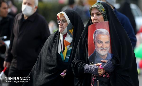 راهپیمایی ۲۲ بهمن در تهران -۲ 55