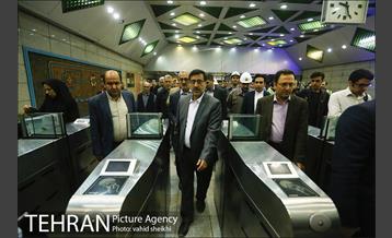 بازدید سرپرست شهرداری تهران از خط 6 مترو تهران 30