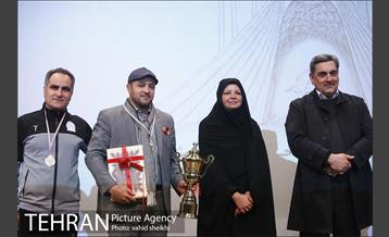 مراسم اختتامیه مسابقات فوتبال حرف و مشاغل 27