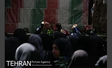 بدرقه پیکرهای ۱۳۵ شهید دفاع مقدس تا بهشت 25