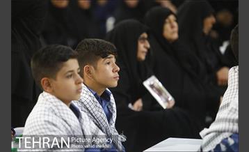 نواختن زنگ دانش آموز شهید در روز اول مهر 10