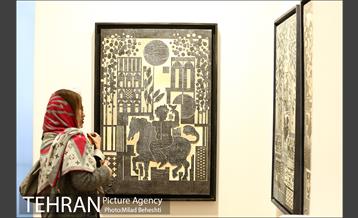 نمایشگاه آثار ایرج اسکندری در آرت سنتر باغ 3