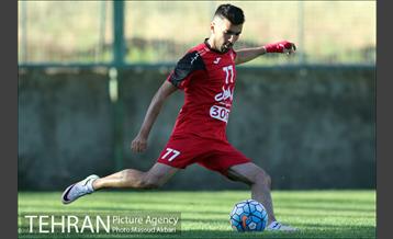 تمرین تیم فوتبال پرسپولیس