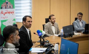 نشست خبری مدیر عامل سازمان مدیریت میادین میوه و تره بار 9