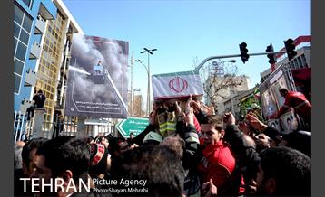 تشییع شهدای آتش نشان با حضور مردم  25