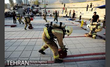 مسابقه عملیاتی ورزشی آتش نشانان تهران 28