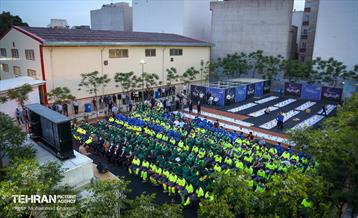 ضیافت یک هزار نفری افطار شهرداری منطقه 10