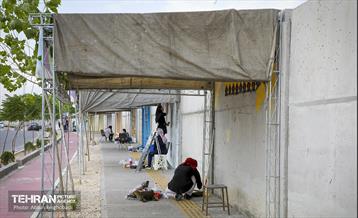 نگارخانه بزرگ شهری در خیابان دکتر بدرالزمان قریب 3