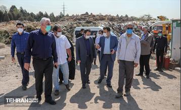 بازدید اعضای شورای شهر از پروژه های سازمان مدیریت پسماند 16
