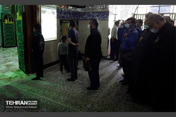 بازدید شهردار تهران از امام زاده داوود (ع) 12