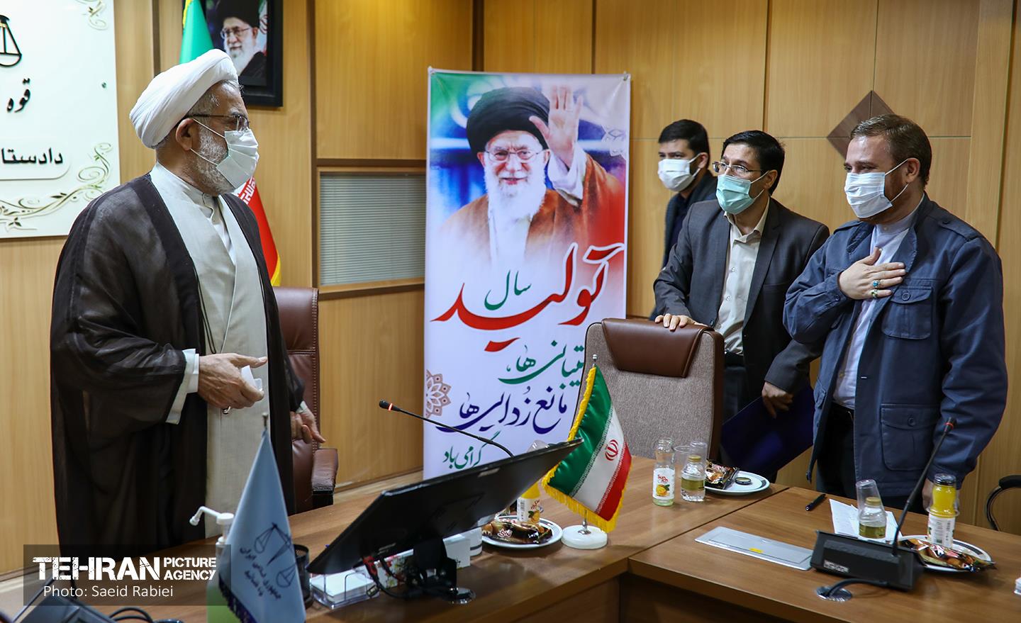 جلسه اعضای کمیسیون نظارت و حقوقی شورا با دادستان کل کشور 30