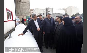 آیین افتتاح و بهره برداری از پروژه های مدیریت بحران شهر تهران 7