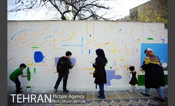 رنگ آمیزی و طراحی جداره شهری در منطقه 7 4