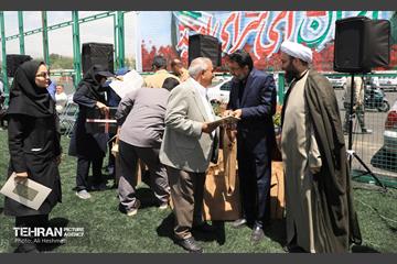 آئین افتتاح و بهره‌برداری سی و چهارمین زمین چمن مصنوعی 7
