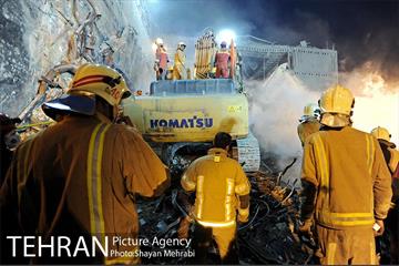 هفتمین روز آواربرداری ساختمان پلاسکو-1 10