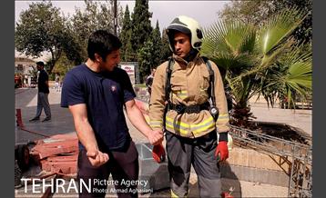 مسابقات عملیاتی ورزشی آتش نشانان تهران 5