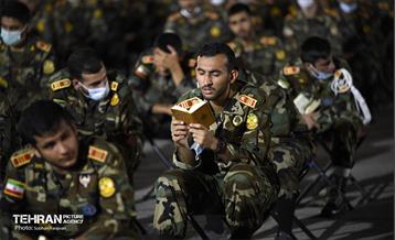 مراسم احیای شب بیست و سوم در دانشگاه افسری امام علی(ع) 8