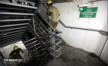 مسابقه پله‌نوردی آتش‌نشانان در برج میلاد 32